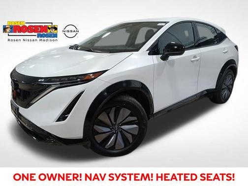 Everest White Pearl Tricoat 2023 Nissan ARIYA ENGAGE