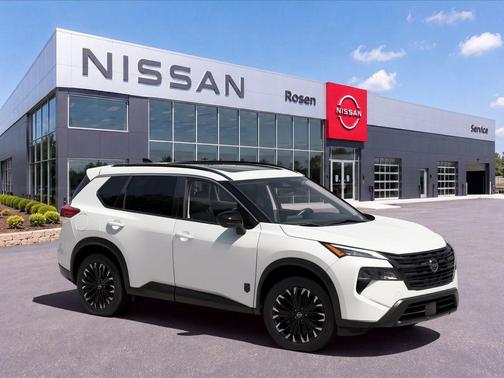 Everest White Pearl Tricoat 2026 Nissan Rogue Dark Armor