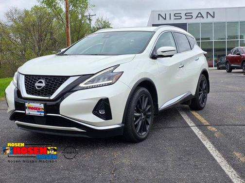 Pearl White Tricoat 2023 Nissan Murano Platinum Intelligent AWD