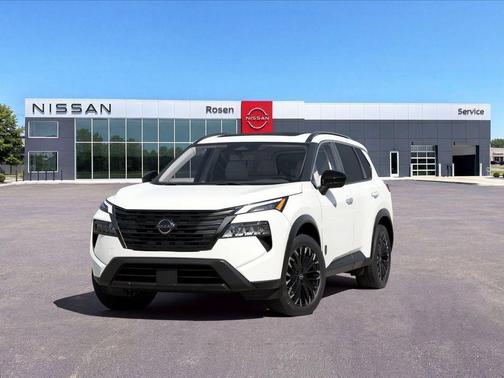 Everest White Pearl Tricoat 2026 Nissan Rogue Dark Armor