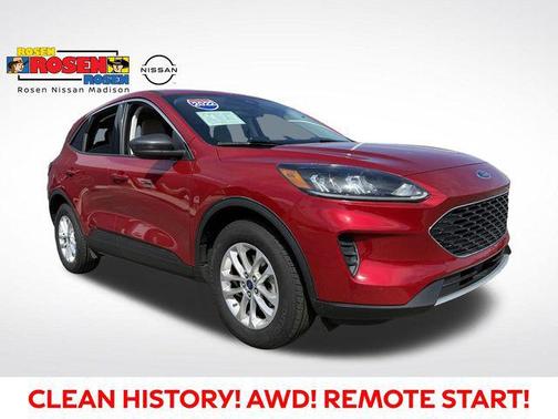 Rapid Red Metallic Tinted Clearcoat 2022 Ford Escape SE