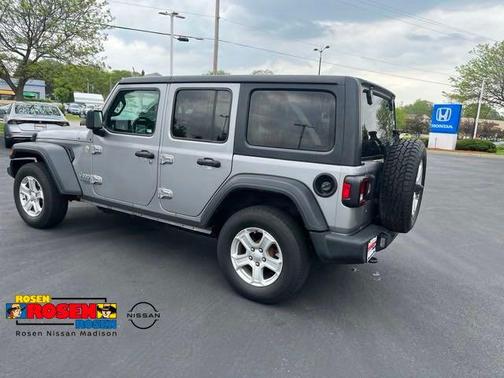 Billet Silver Metallic Clearcoat 2019 Jeep Wrangler Unlimited Sport