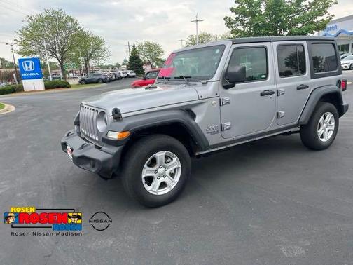 Billet Silver Metallic Clearcoat 2019 Jeep Wrangler Unlimited Sport