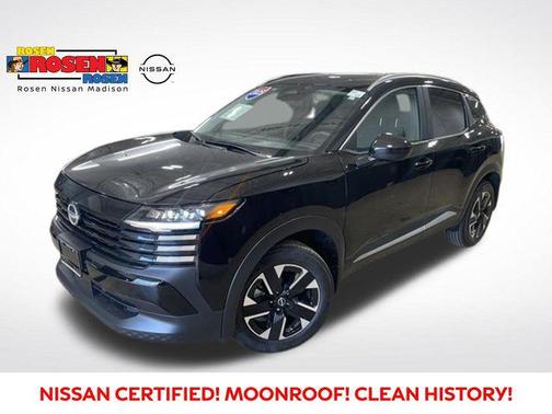 Super Black 2025 Nissan Kicks SV