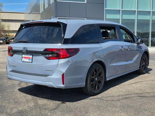 Blue 2025 Honda Odyssey Sport-L