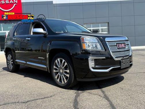 Ebony Twilight Metallic 2017 GMC Terrain Denali