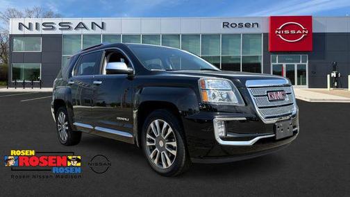 Ebony Twilight Metallic 2017 GMC Terrain Denali