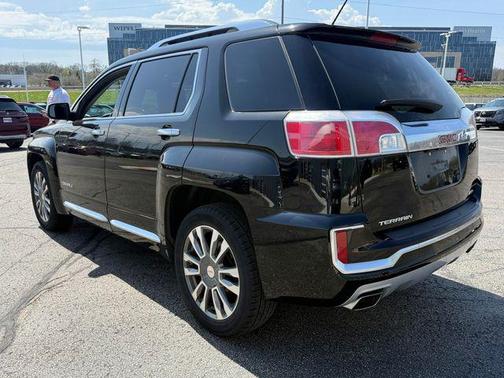 Ebony Twilight Metallic 2017 GMC Terrain Denali