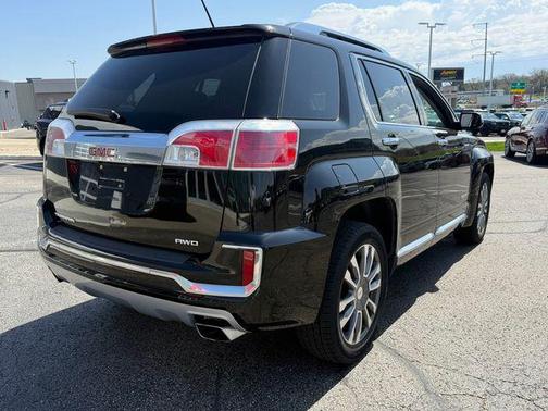 Ebony Twilight Metallic 2017 GMC Terrain Denali