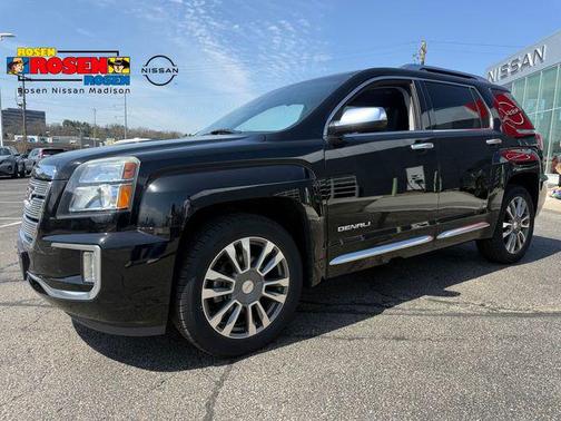Ebony Twilight Metallic 2017 GMC Terrain Denali