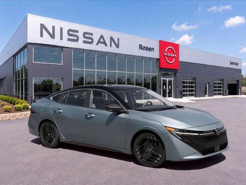 Atlantic Gray/Super Black 2027 Nissan Sentra SR
