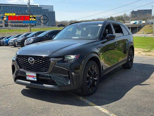 Jet Black Mica 2025 Mazda CX-90 3.3 Turbo Premium Sport
