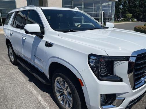 Summit White 2021 GMC Yukon SLT