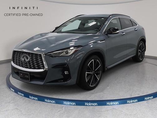 Slate Gray 2023 INFINITI QX55 LUXE