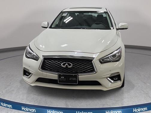 Majestic White 2023 INFINITI Q50 LUXE