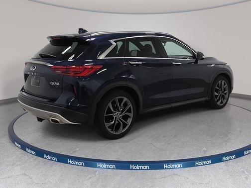 Hermosa Blue 2022 INFINITI QX50 AUTOGRAPH