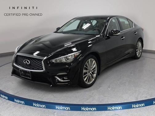 Black Obsidian 2023 INFINITI Q50 LUXE