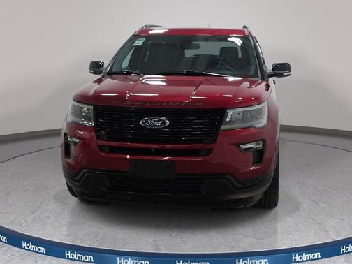 Ruby Red Metallic 2019 Ford Explorer sport