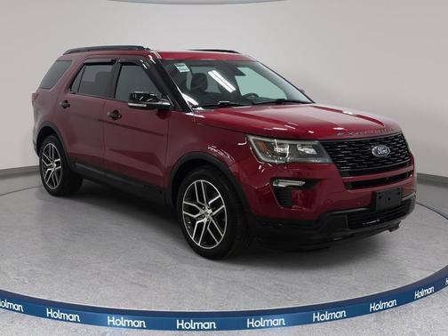 Ruby Red Metallic 2019 Ford Explorer sport