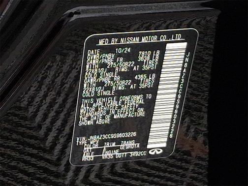 2025 INFINITI QX80 AUTOGRAPH