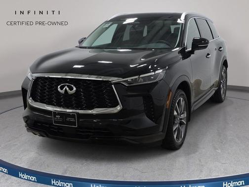 Diamond Black 2024 INFINITI QX60 Luxe