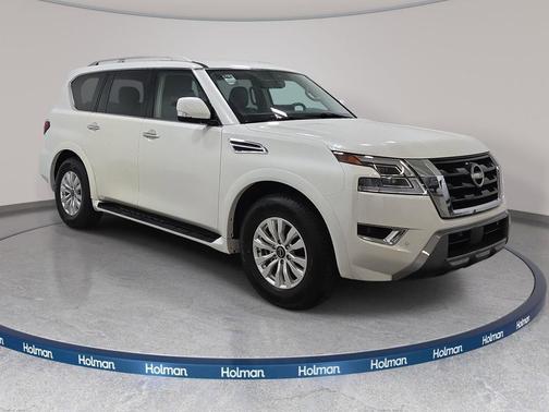 Aspen White Tricoat 2024 Nissan Armada SV