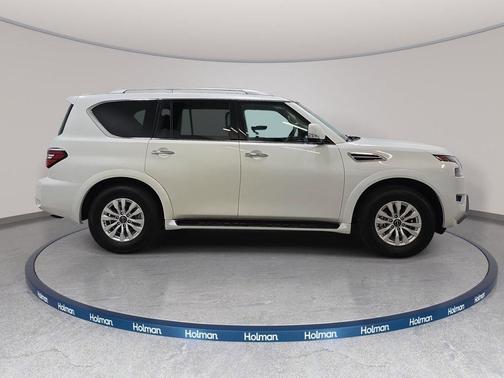 Aspen White Tricoat 2024 Nissan Armada SV