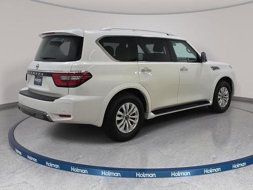 Aspen White Tricoat 2024 Nissan Armada SV