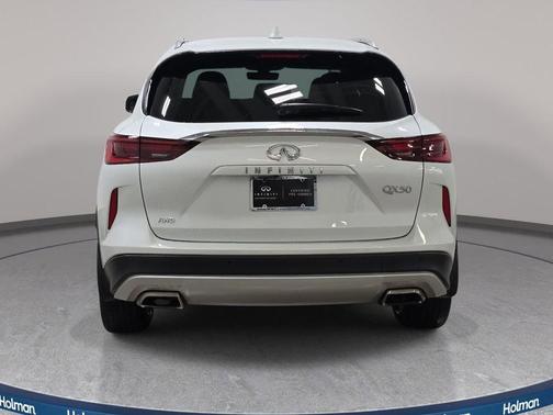 Radiant White 2023 INFINITI QX50 Luxe