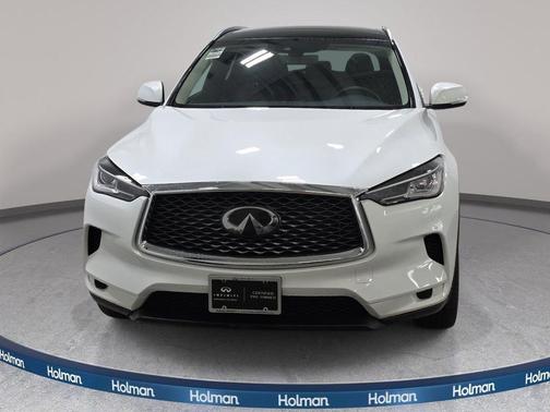 Radiant White 2023 INFINITI QX50 Luxe