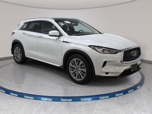 Radiant White 2023 INFINITI QX50 Luxe