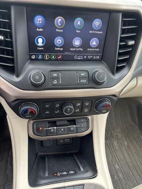 White Frost Tri-Coat 2023 GMC Acadia Denali