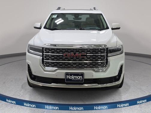 White Frost Tri-Coat 2023 GMC Acadia Denali