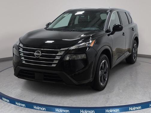 Super Black 2025 Nissan Rogue SV