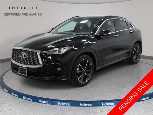 Black Obsidian 2023 INFINITI QX55 LUXE