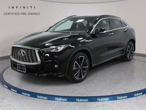 Black Obsidian 2023 INFINITI QX55 LUXE