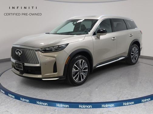 Warm Titanium 2026 INFINITI QX60 Luxe