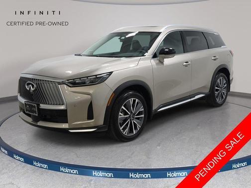 Warm Titanium 2026 INFINITI QX60 Luxe