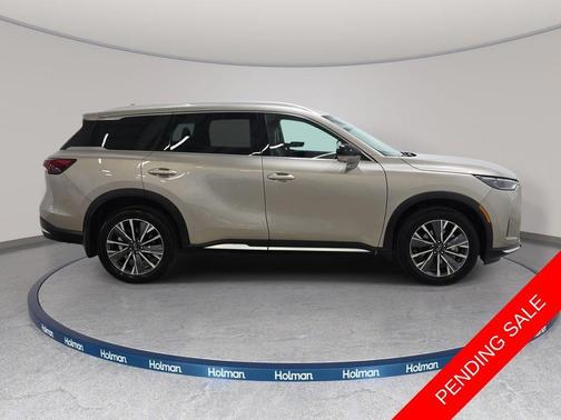 Warm Titanium 2026 INFINITI QX60 Luxe