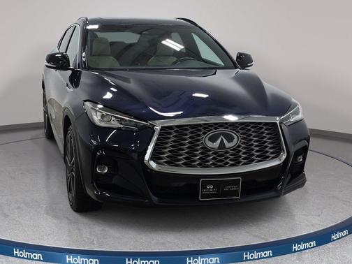 Hermosa Blue 2023 INFINITI QX55 LUXE