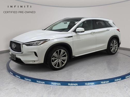 Radiant White 2023 INFINITI QX50 SENSORY