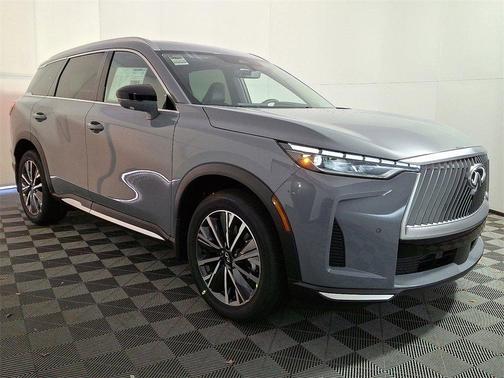 Harbor Gray 2026 INFINITI QX60 Luxe