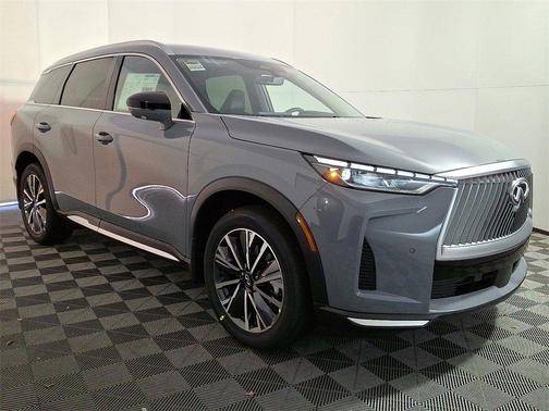 Harbor Gray 2026 INFINITI QX60 Luxe
