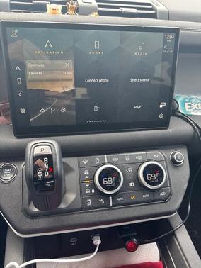 Santorini Black 2023 Land Rover Defender S