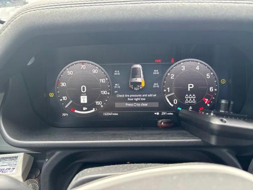 Santorini Black 2023 Land Rover Defender S