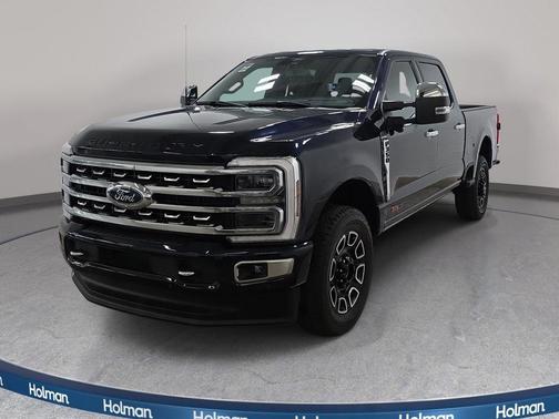 Blue Metallic 2024 Ford F-350 Platinum