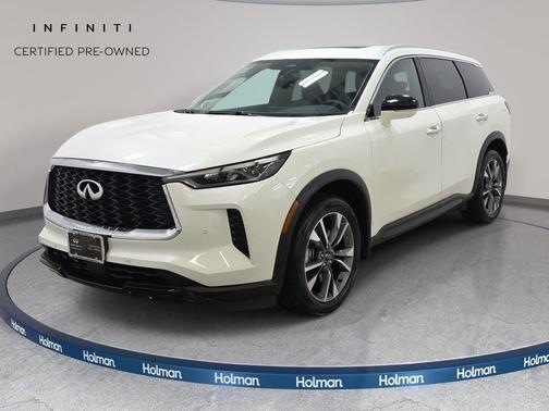 Majestic White 2023 INFINITI QX60 Luxe