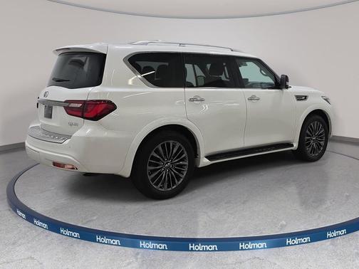 Aspen White 2024 INFINITI QX80 PREMIUM SELECT