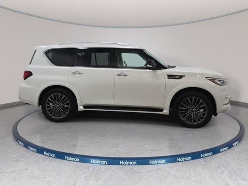 Aspen White 2024 INFINITI QX80 PREMIUM SELECT