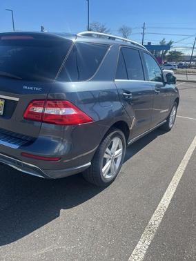Gray 2013 Mercedes-Benz M-Class ML 350 BlueTEC 4MATIC